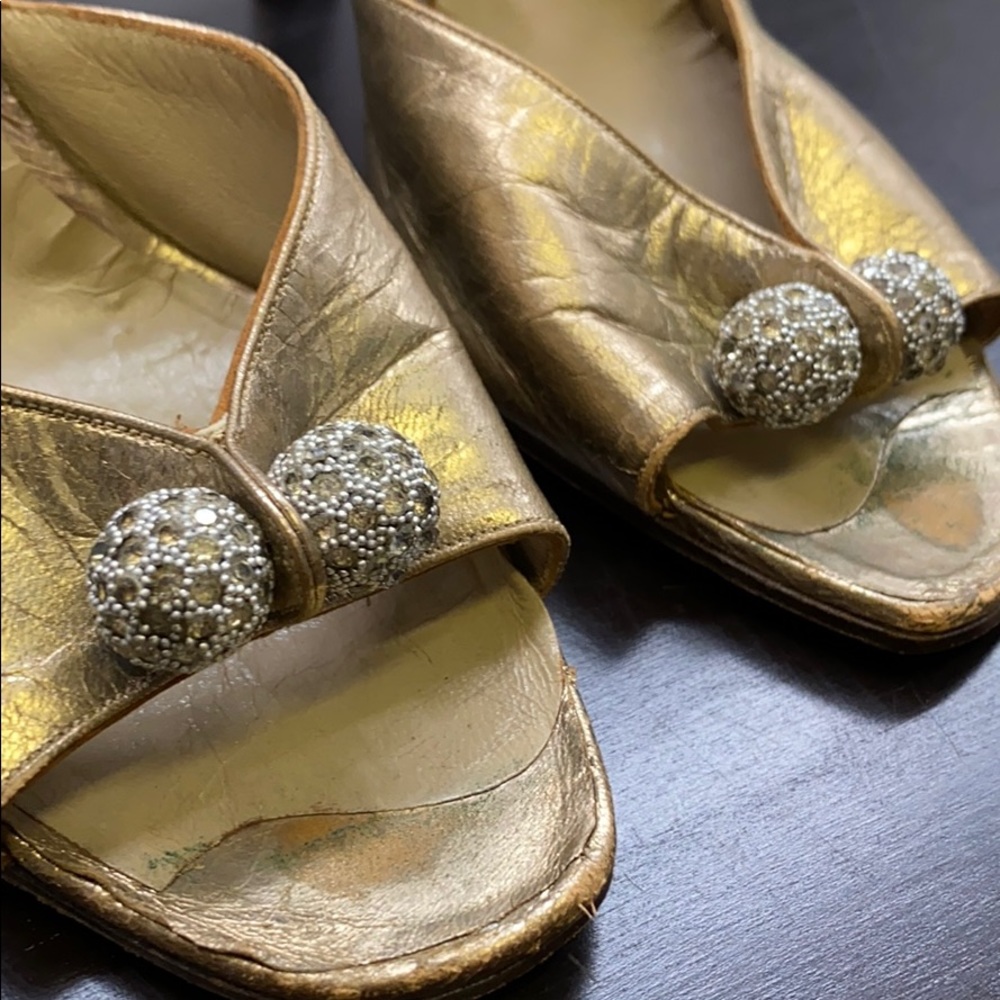 Charles Jacques Loup Heels Sz 5 - Picture 6 of 16